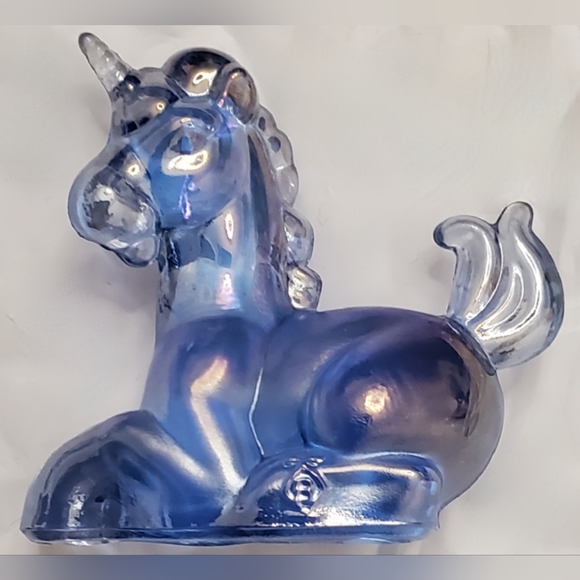 Vntg Boyd Irredescent Glass Little Lucky the Unicorn 🦄 - Picture 10 of 12